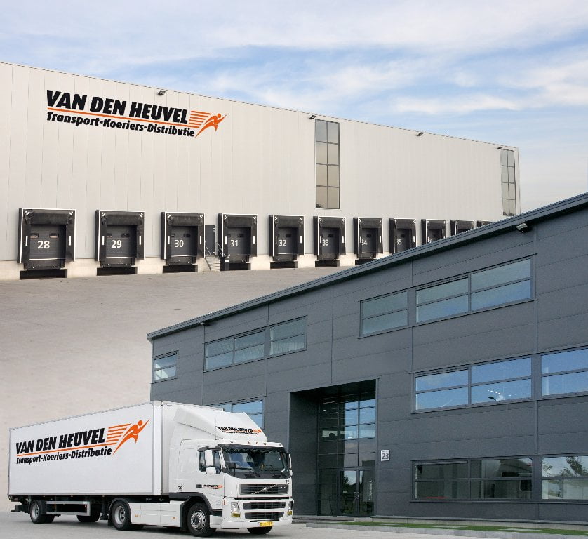 grayvis logistics vrachtwagen van den heuvel